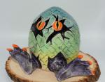 Handmade Ceramic Dragons Egg Piggy Bank