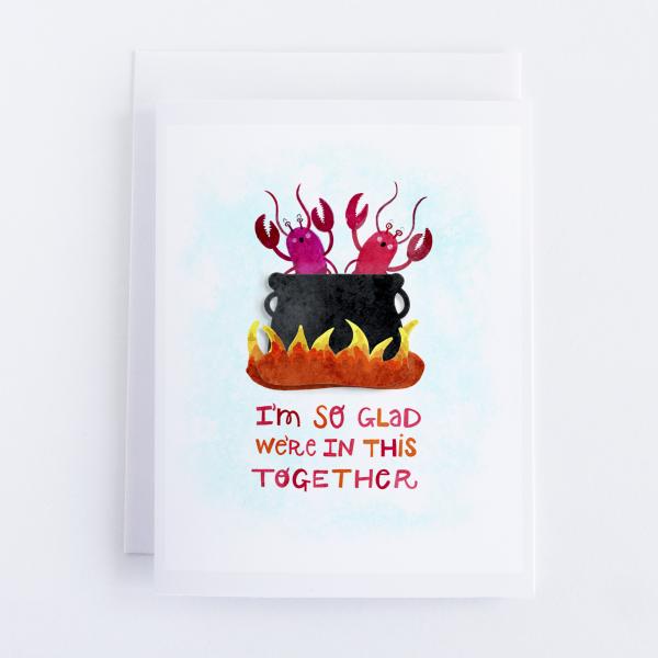 In This Together 3D Greeting Card