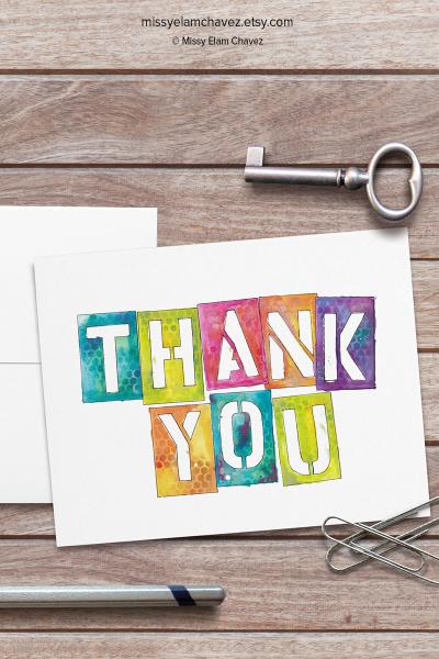 Pack of 8 Thank You Cards picture