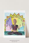 You are Made of Heavy Metal and Inner Peace 11x14" Art Print