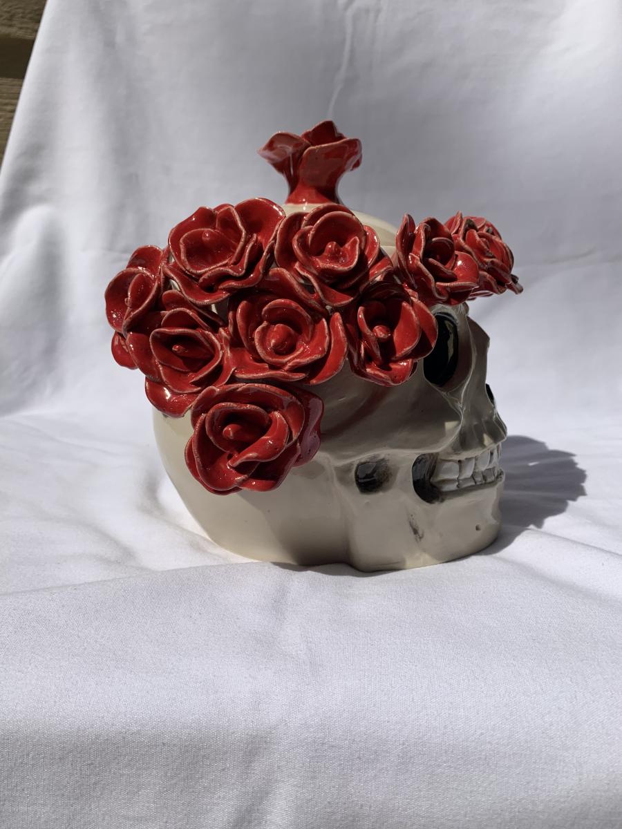 Dead Head skull jar picture