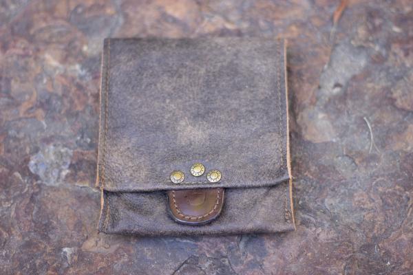 Woman's leather wallet picture