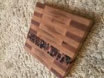 Chaotic Strip Cutting Board