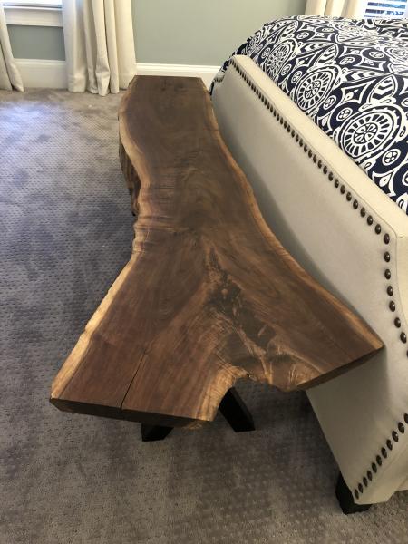 Live Edge Bench picture