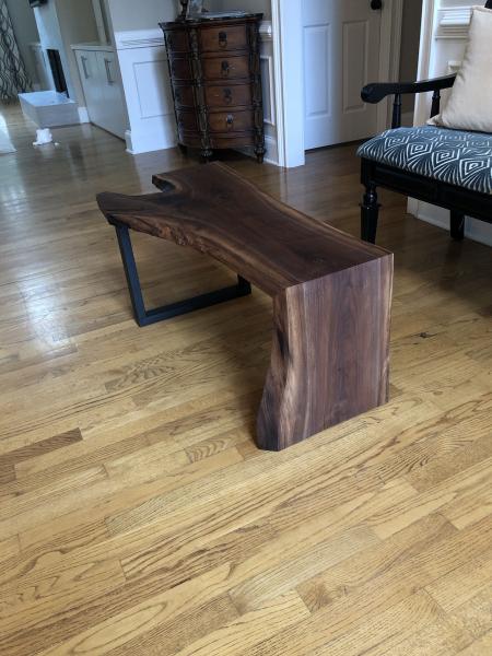 Live Edge Bench