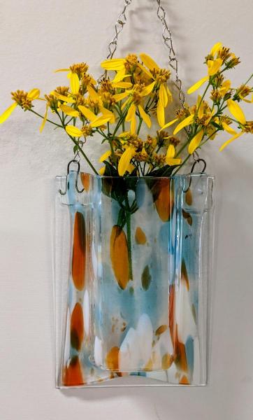 Fused Glass Pocket Vase picture