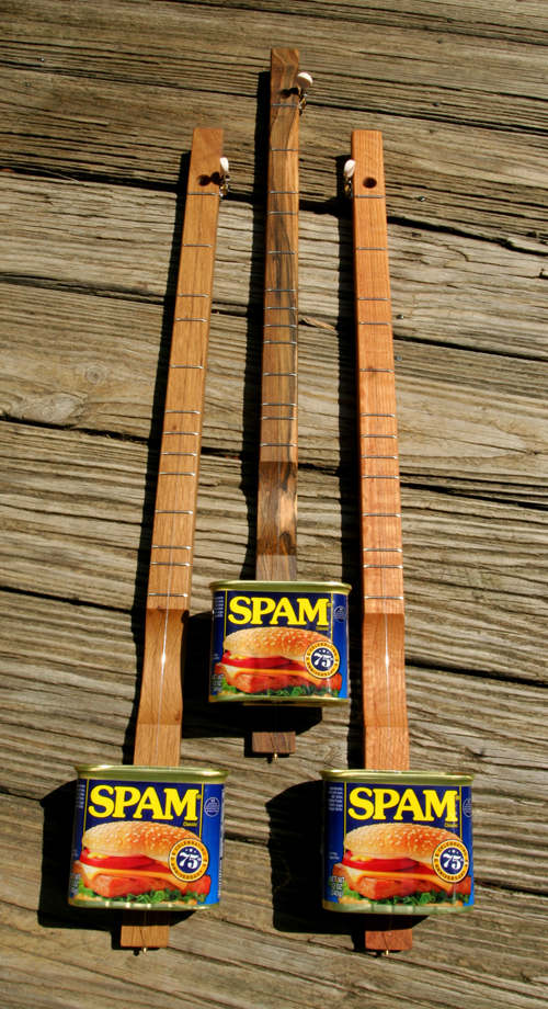 Spamjo - One String Canjo Dulcimer picture