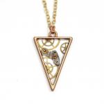 Transparent Triangle Gold