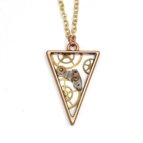 Transparent Triangle Gold picture