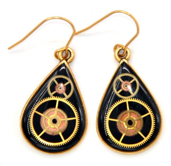 Drop Gold Earrings