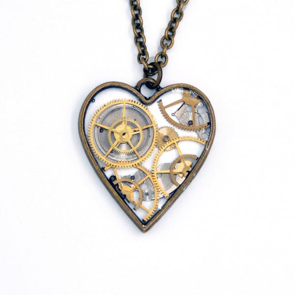 Transparent Heart Brass picture