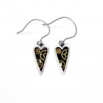 Heart Silver Earrings 2