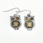 Owl Silver Earrings