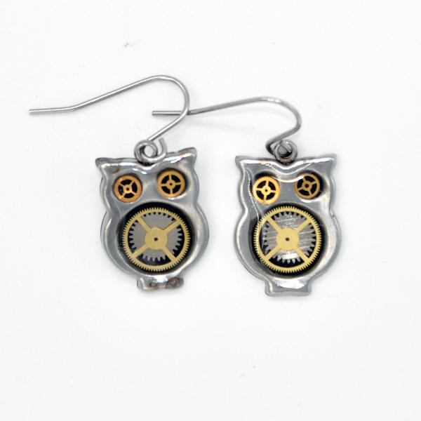 Owl Silver Earrings picture