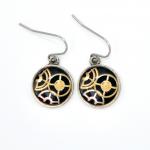 Circle Silver Earrings