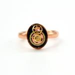 Oval Rose Gold Ring