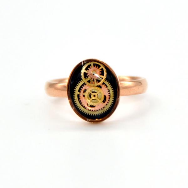 Oval Rose Gold Ring picture