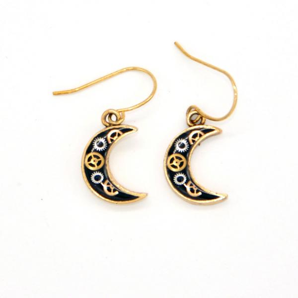 Moon Gold Earrings