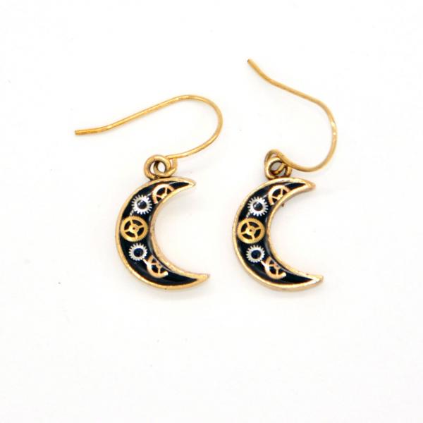 Moon Gold Earrings picture