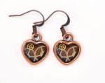 Heart Copper Earrings 1