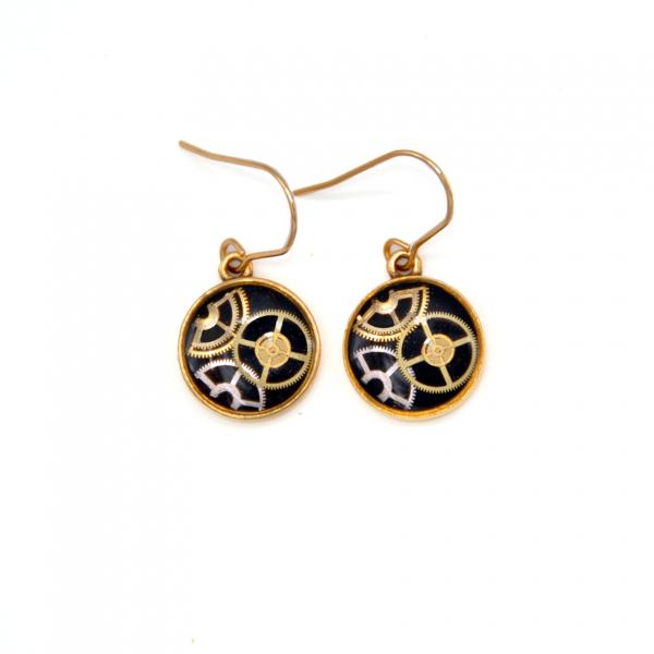 Circle Gold Earrings