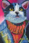 80's Cat -LE Print