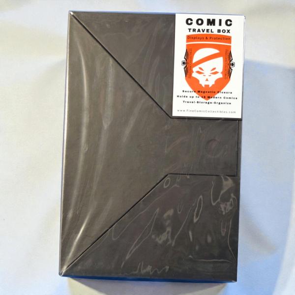3 PACK COMIC travel storage box w/magnetic closure