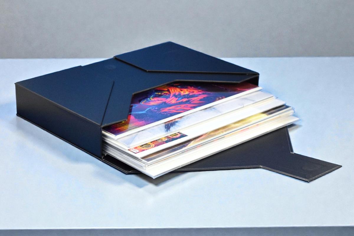 3 PACK COMIC travel storage box w/magnetic closure picture