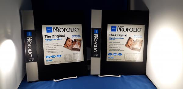 Itoya Art Profolio 2 PACK BUNDLE 8 x 10 Display Book Album Photos & Art 24 Pages (HOLDS 48 PHOTOS BACK TO BACK) picture