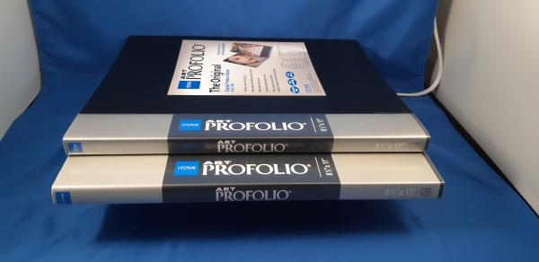 Itoya Art Profolio 2 PACK BUNDLE 8.5 x 11 Display Book Album Photos & Art 24 Pgs picture