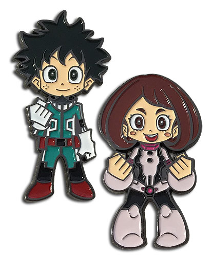 MY HERO ACADEMIA  DEKU & URAVITY PINS picture