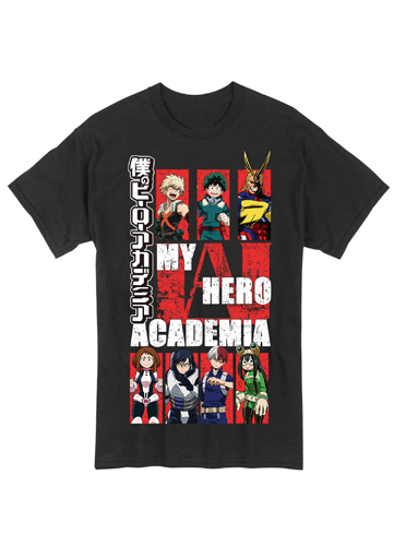 MY HERO ACADEMIA GRID GROUP MEN'S T-SHIRT picture