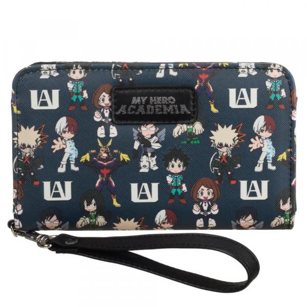 My Hero Academia Multi Character Tech Wallet Wristlet