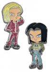 Dragon Ball Z Pin Set Android 17 & 18