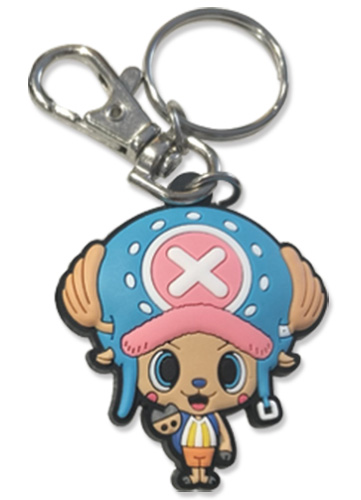 ONE PIECE - CHOPPER PVC KEYCHAIN 2'' picture