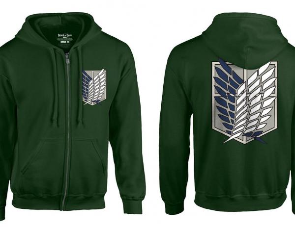 Attack on Titan Scout Hoodie Zipper picture