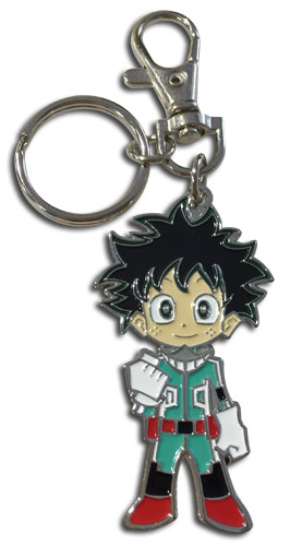 MY HERO ACADEMIA - SD DEKU ENAMEL METAL KEYCHAIN