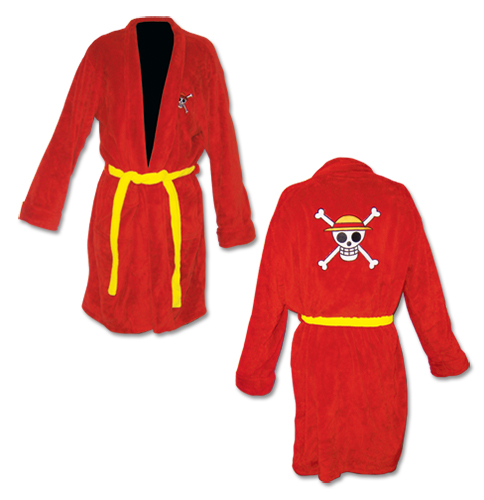 One Piece Jolly Roger Bath Robe picture