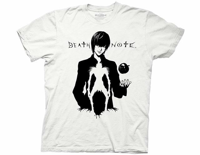 Death Note T-shirt Light & Ryuk In Silhouette picture