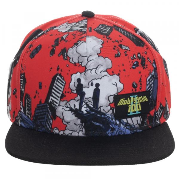 Mob Psycho AOP Sublimated Snapback Cap picture