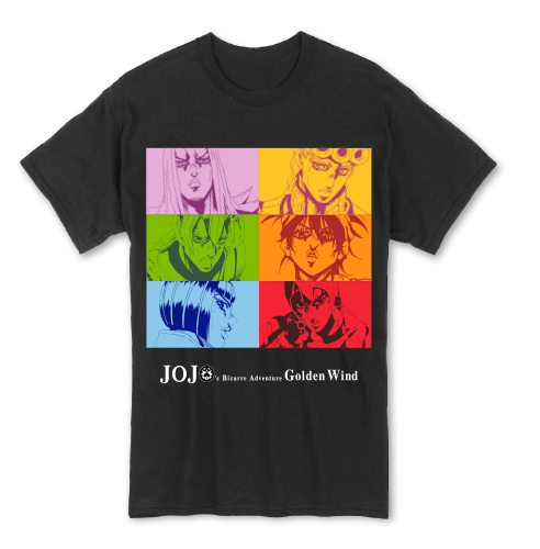 JoJo's Bizarre Adventure Golden Wind Group T-shirt picture