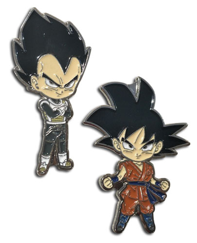 Dragon Ball Z Pin Set Goku & Vegeta