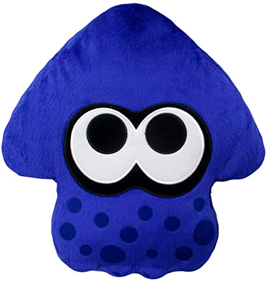 Little Buddy Splatoon 2 Blue Inkling Squid 14" Plush Cushion picture