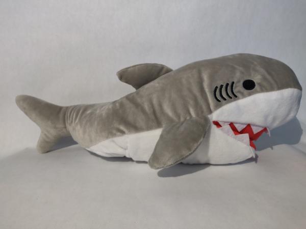 Amufun Hand puppet shark plush 15"
