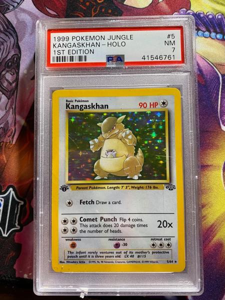 Kangaskhan PSA 7 first edition