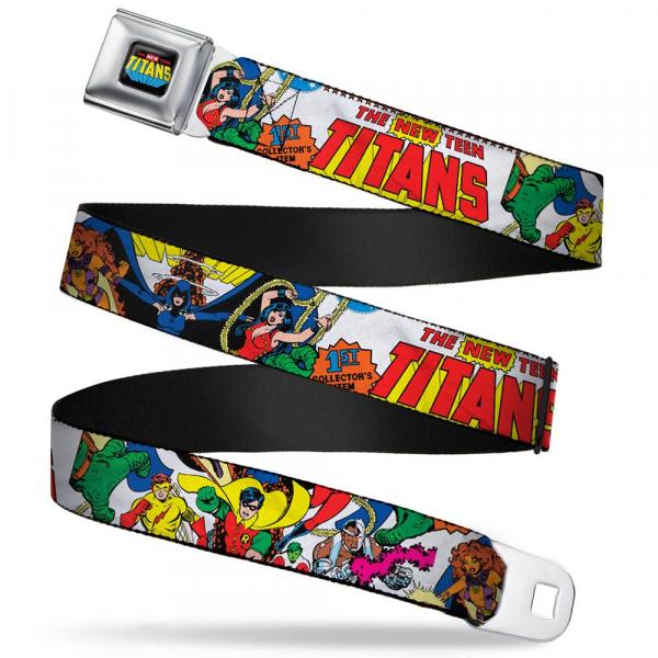 New Teen Titans Seat Belt Belt