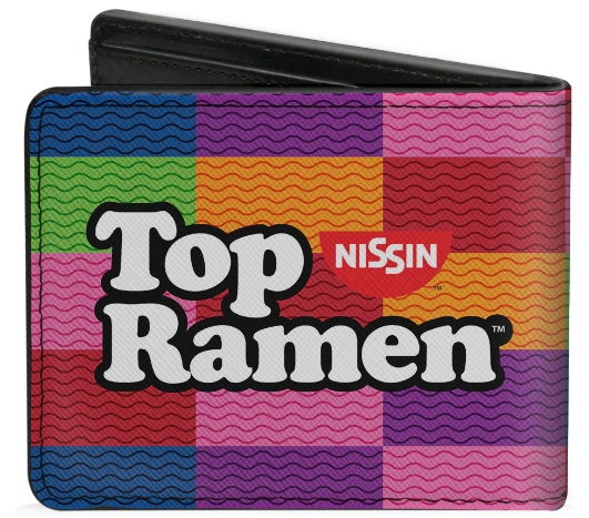 Top Ramen Multicolor Bi-Fold Wallet picture