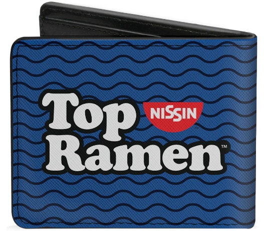 Top Ramen Blue Bi-Fold Wallet picture