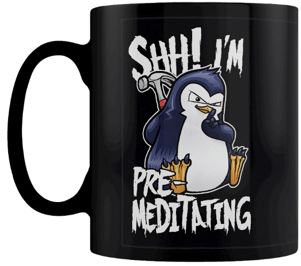 Sshh!  I'm Pre-meditating Mug picture