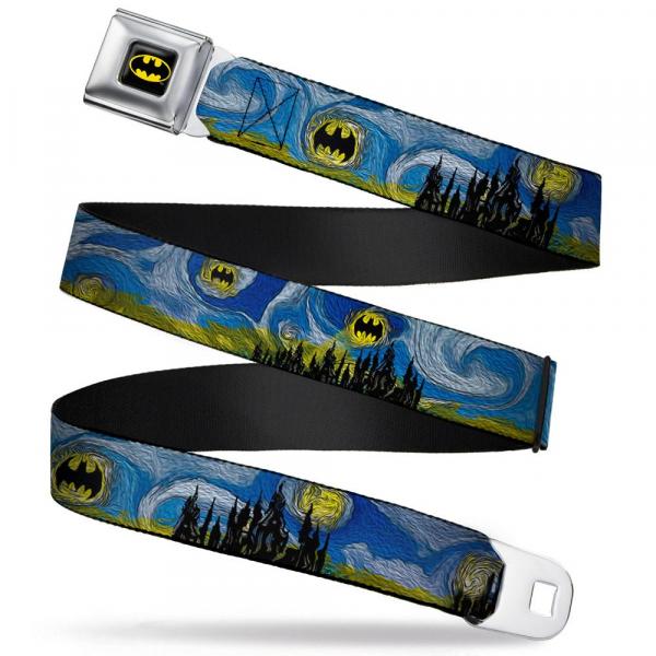 Batman Starry Night Seat Belt Belt
